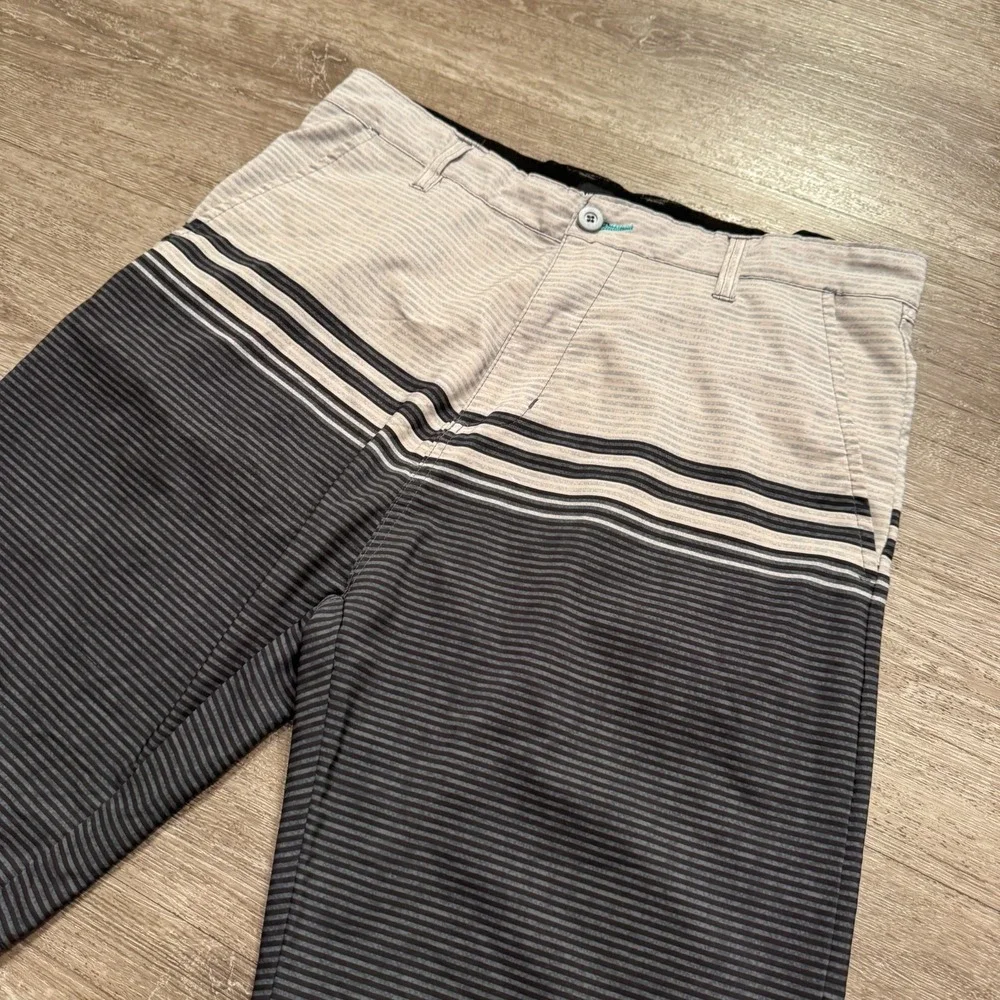 Burnside Board Shorts Mens 32 Gray Swim Surf Beach Trunks‎ Surfer 10